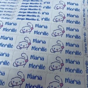 Etiquetas adhesivas