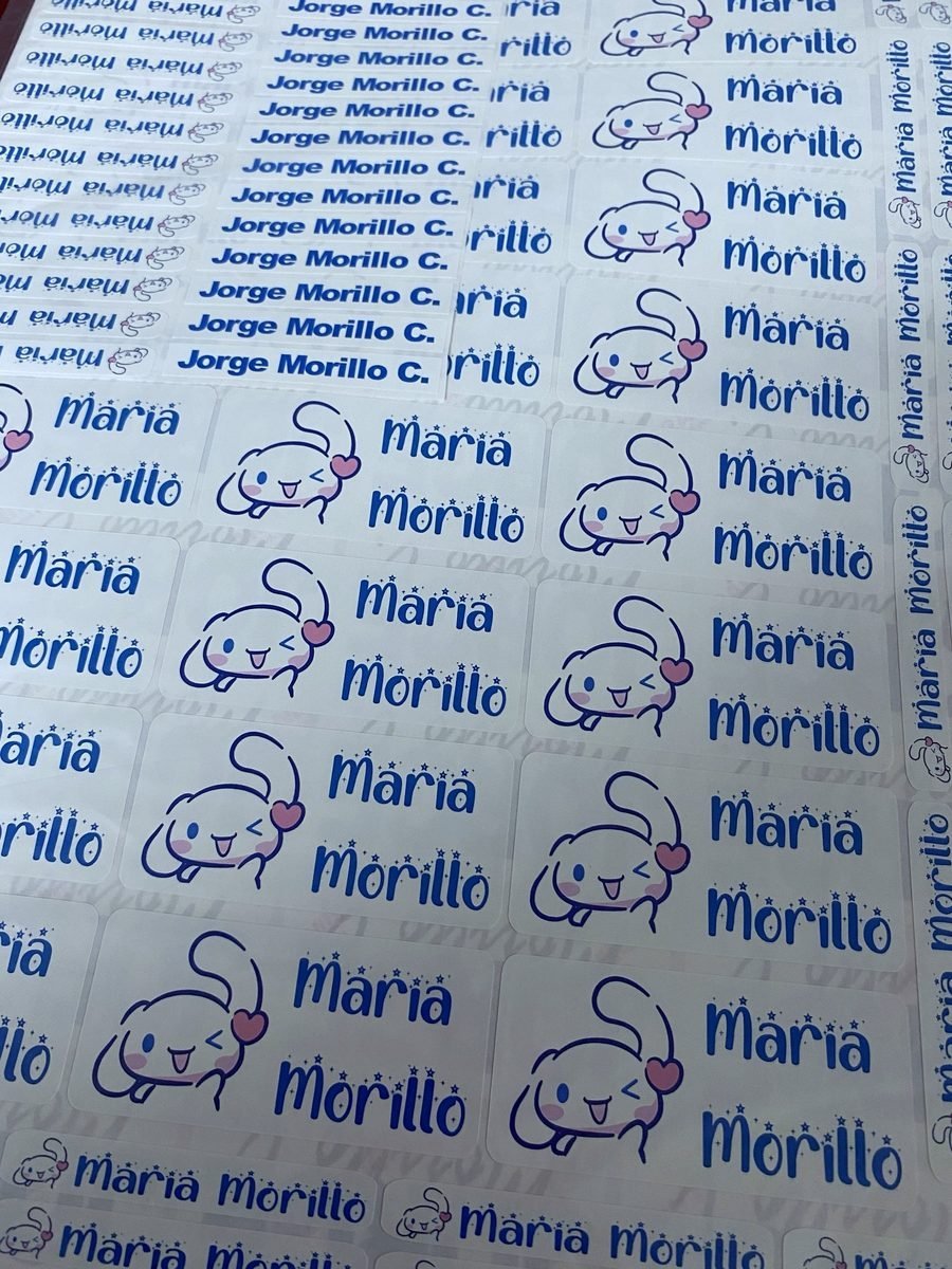 Etiquetas adhesivas